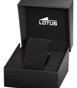 Lotus heren blauw chrono leer horloge armband blue Discount