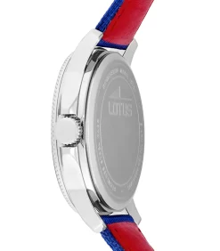 Lotus kinderachtig blauw junior collection leer horloge armband blue New