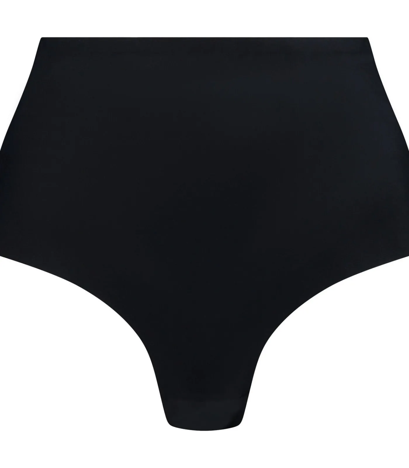Bye Bra Low Back Midden Taille String | Zwart Xxl black New