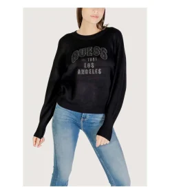 GUESS Ls Cn Leighton Logo Swtr black Online