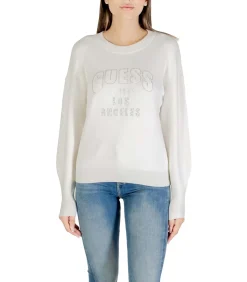 GUESS Ls Cn Leighton Logo Swtr white New