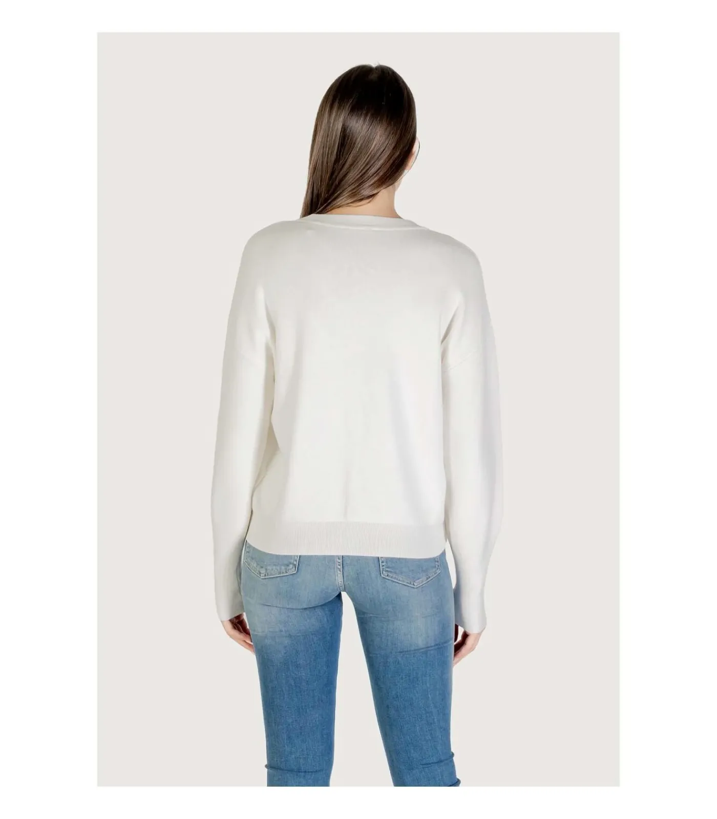 GUESS Ls Cn Leighton Logo Swtr white New