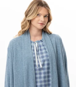 LE CHAT Lurex gebreid vest CLUB 170 blue Online