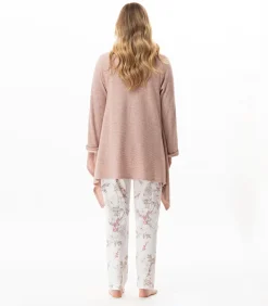 LE CHAT Lurex gebreide jas KELLY 170 pink New