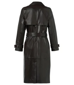 Mart Visser Lyana Leren Jas Donkerbruin darkBrown New