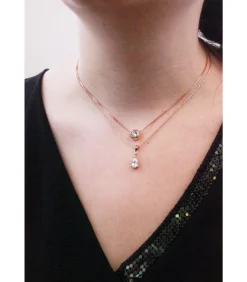 MYC-Paris Maan Hangers - Oostenrijks Kristal roseGold/white Outlet