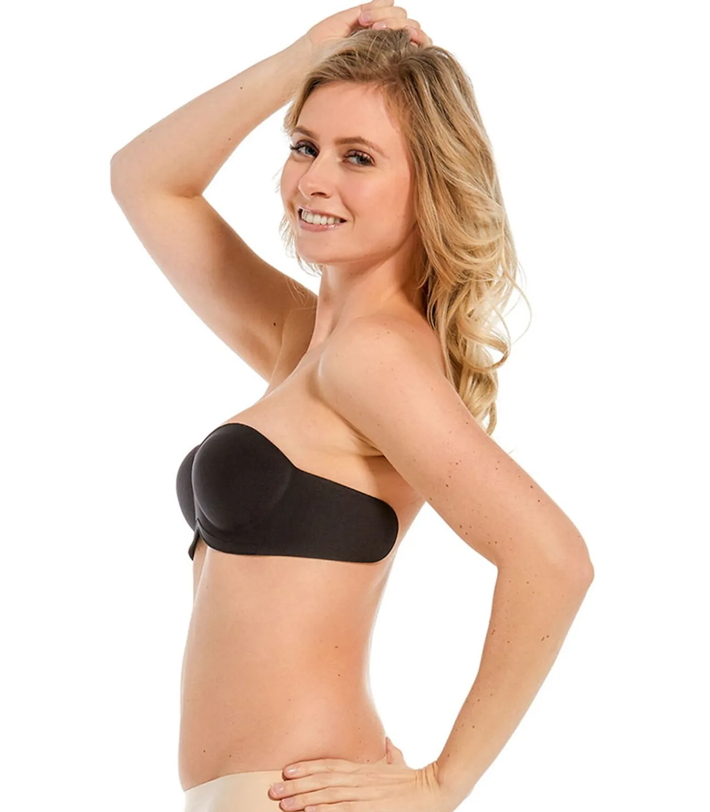 MAGIC Bodyfashion Magic Strapless Plak BH - zelfklevend - Bh zonder achterkant - Bh voor open rug black Best