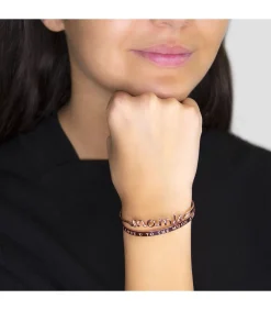 MES BIJOUX MAMIE roze letterdraad armband met boodschap Outlet