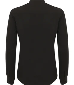 Henbury MANDARIN COLLAR - Shirt - Zwart black Discount