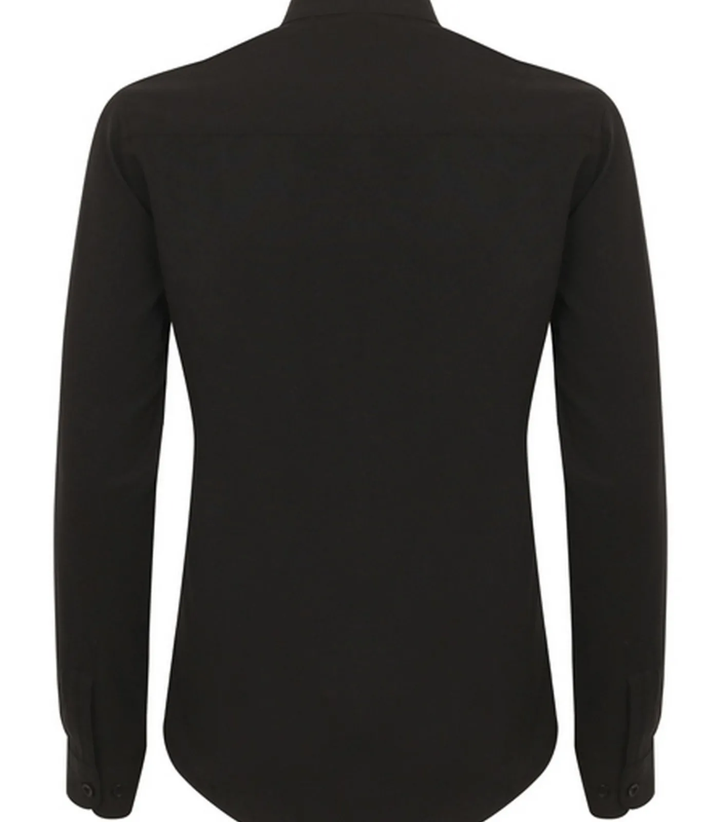 Henbury MANDARIN COLLAR - Shirt - Zwart black Discount