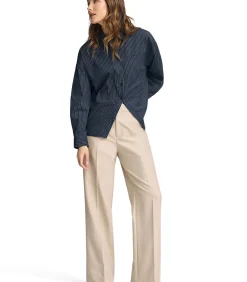Polo Club Marineblauw hemd met relaxed fit en klassieke kraag navyBlue Sale