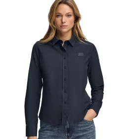 Polo Club Marineblauw hemd met slim fit en -logo navyBlue