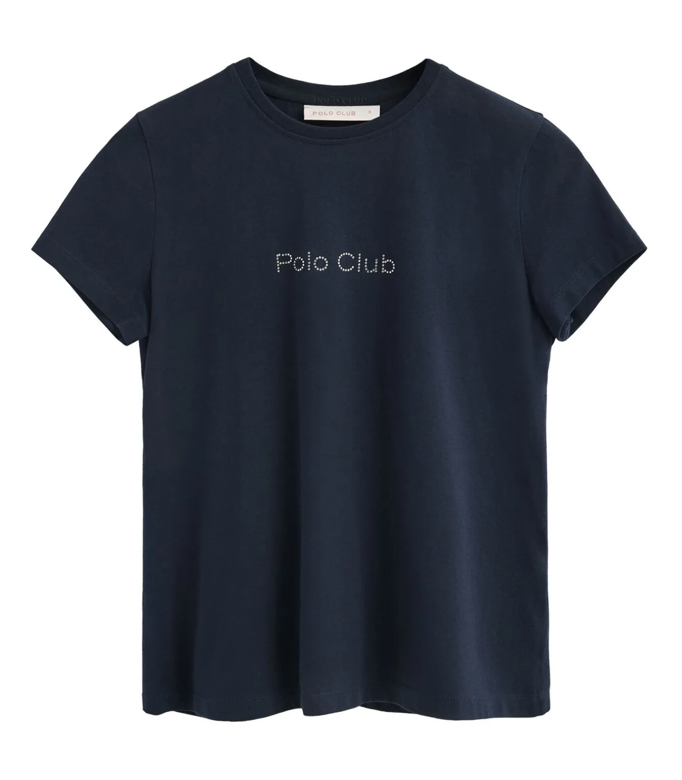 Polo Club Marineblauw T-shirt met korte mouwen en glinsterend -detail navyBlue Online