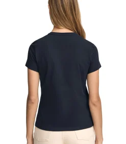 Polo Club Marineblauw T-shirt met korte mouwen en -opdruk Established 2012 navyBlue