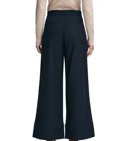 Polo Club Marineblauwe broek met loose fit en -details navyBlue Sale