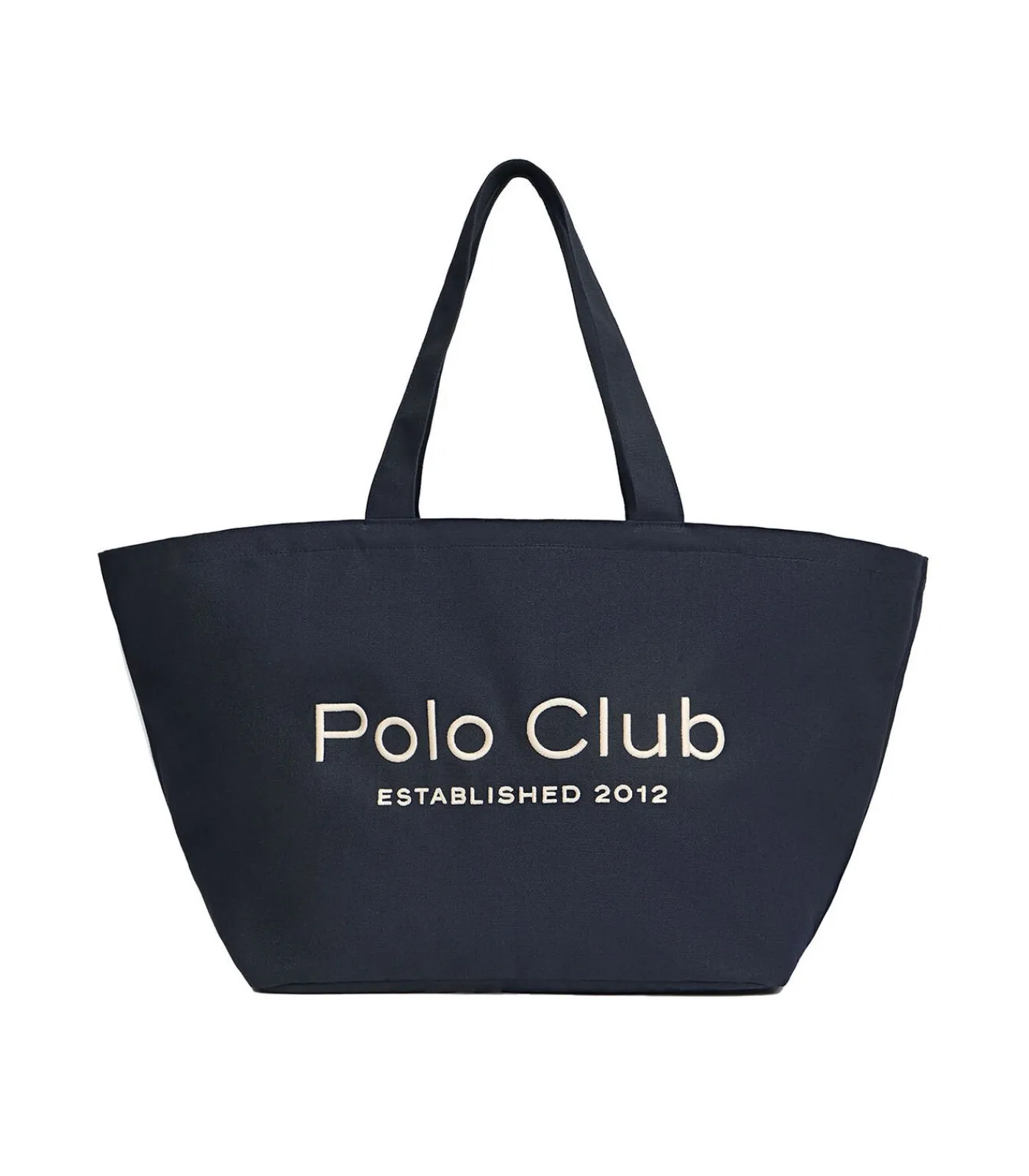 Polo Club Marineblauwe shopper bag Sloane met -opdruk Established 2012 navyBlue Discount