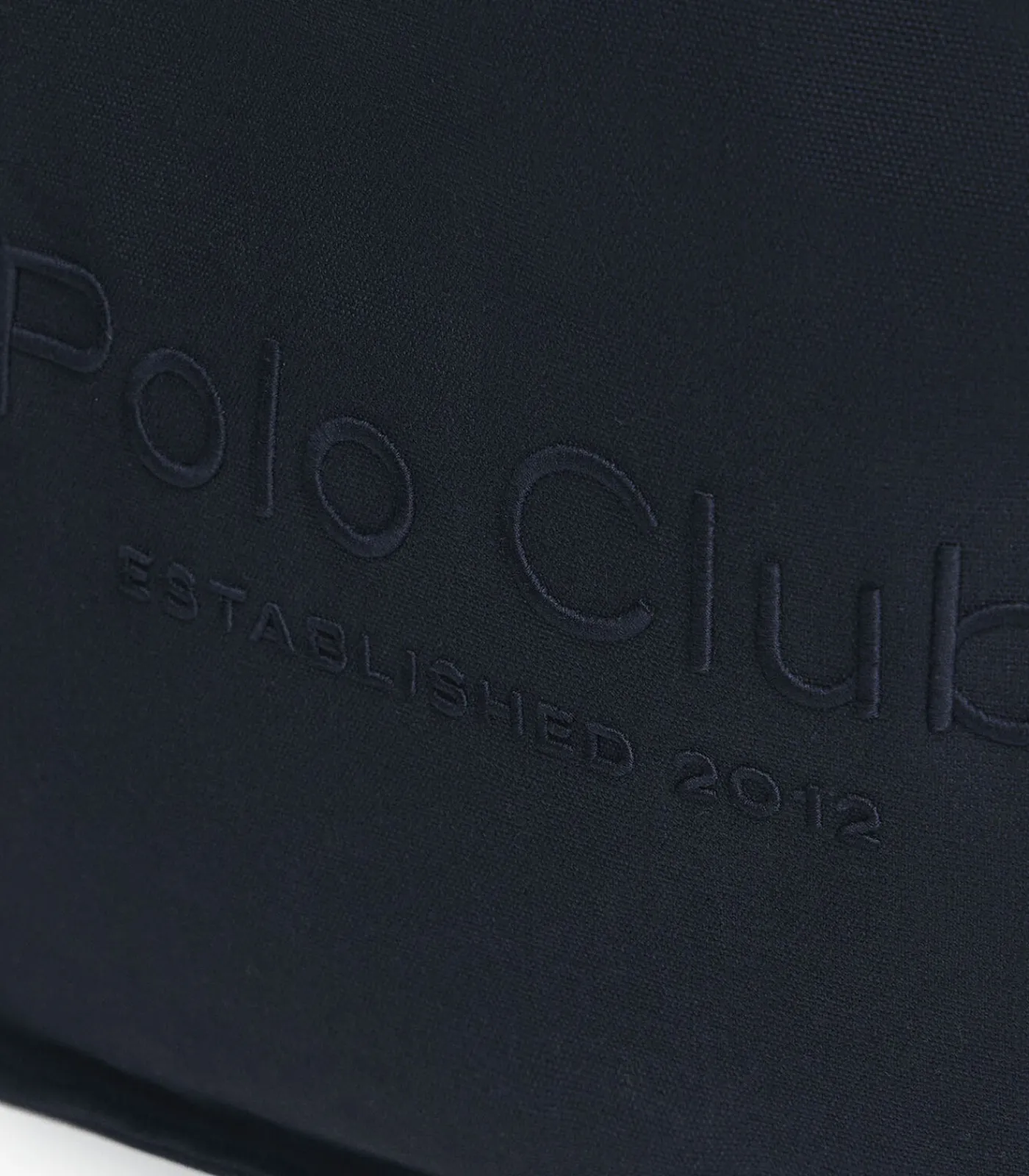 Polo Club Marineblauwe tote bag Sloane Large met -opdruk Established 2012 navyBlue Clearance