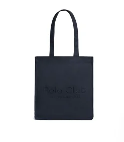Polo Club Marineblauwe tote bag Sloane met -opdruk Established 2012 navyBlue Online