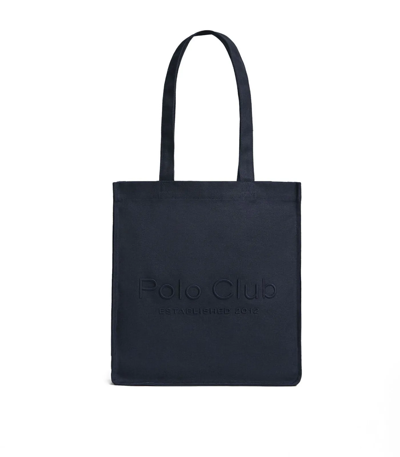 Polo Club Marineblauwe tote bag Sloane met -opdruk Established 2012 navyBlue Online