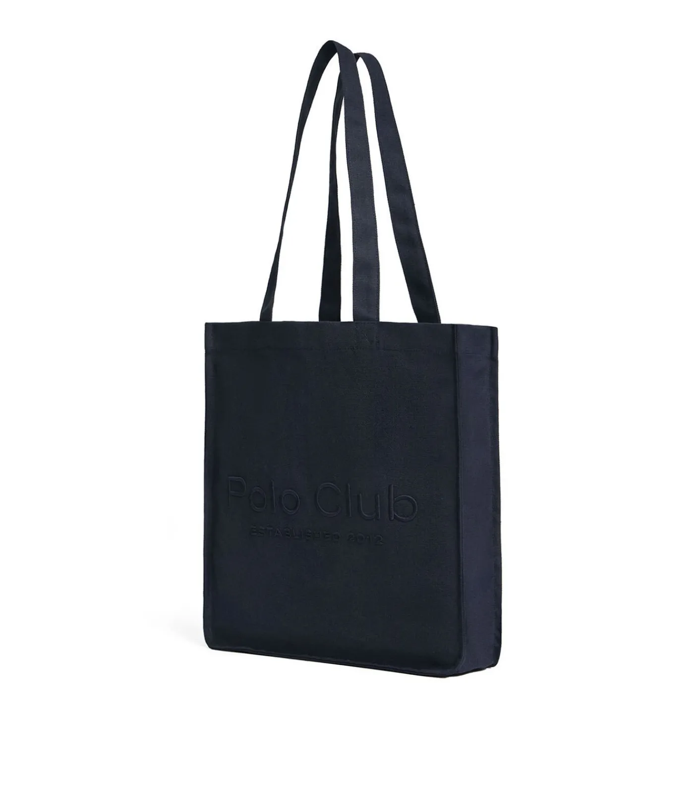 Polo Club Marineblauwe tote bag Sloane met -opdruk Established 2012 navyBlue Online