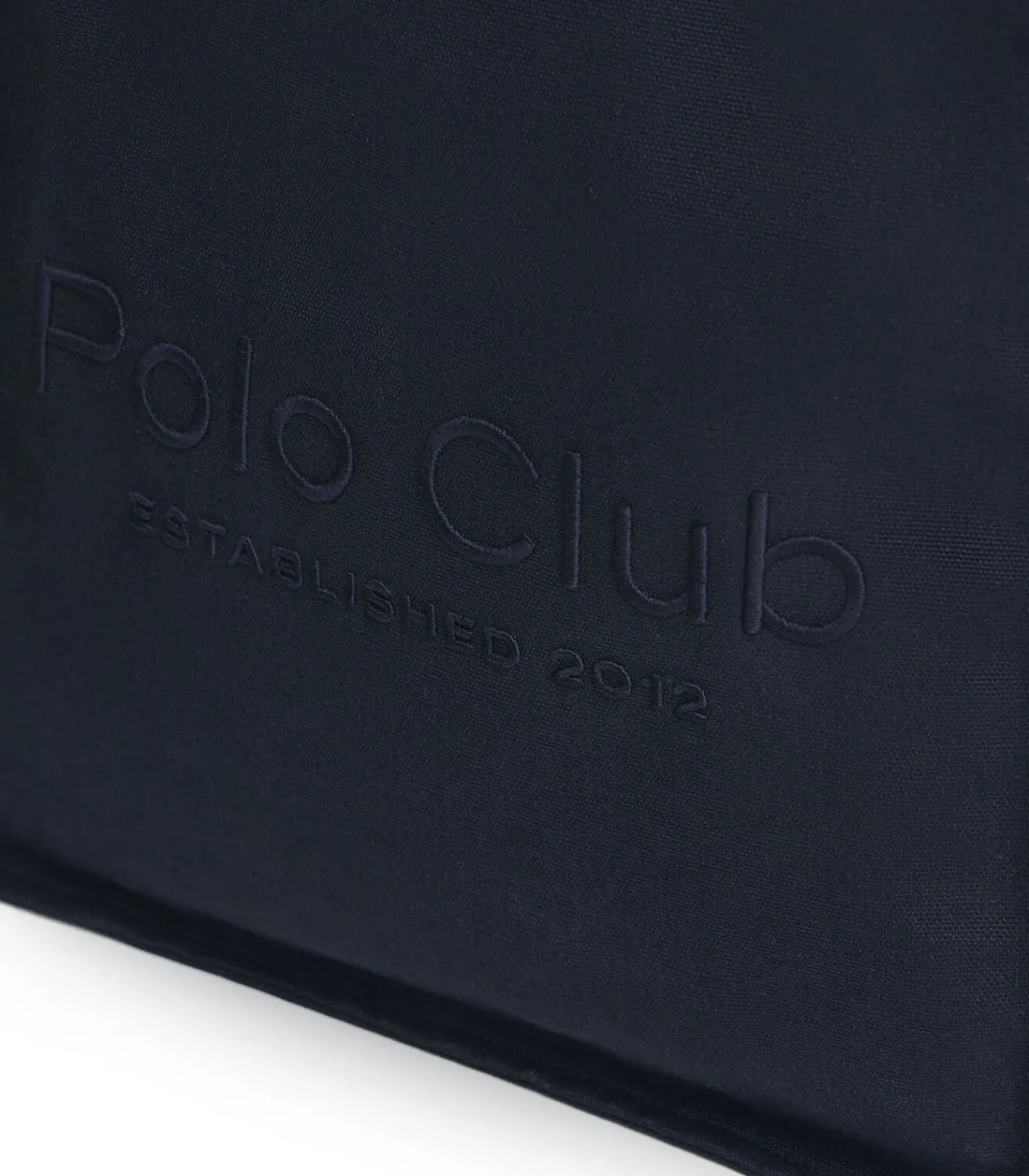 Polo Club Marineblauwe tote bag Sloane met -opdruk Established 2012 navyBlue Online