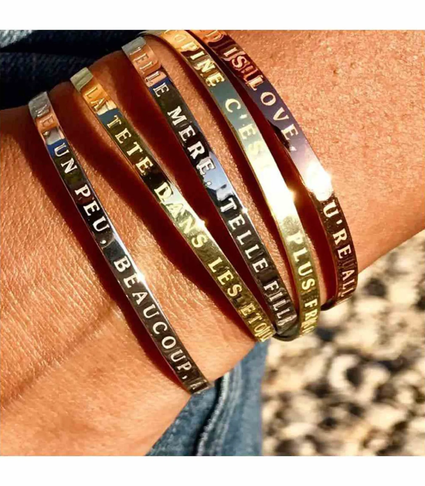 MES BIJOUX MARRAINE armband met boodschap Best
