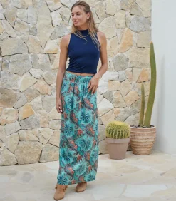 Chic by Lirette Maxi rok Nobelos-Groen green Best