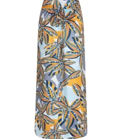 Chic by Lirette Maxi rok Palm - Caribbean Jungle orange