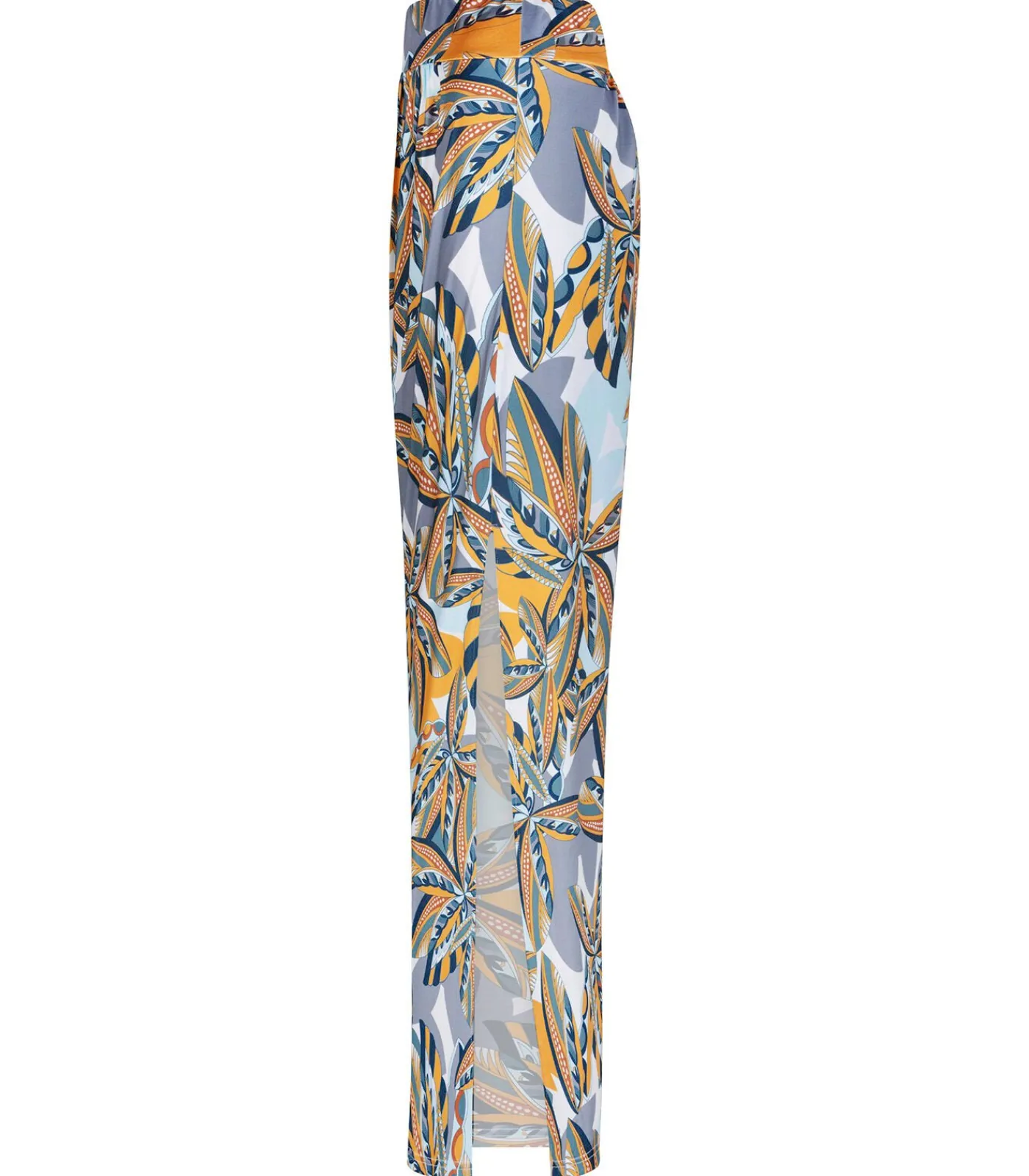 Chic by Lirette Maxi rok Palm - Caribbean Jungle orange