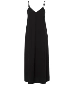 Les Lunes Maxi-jurk “PIIPER Dress Maxi Linen” blackMulticolor Hot