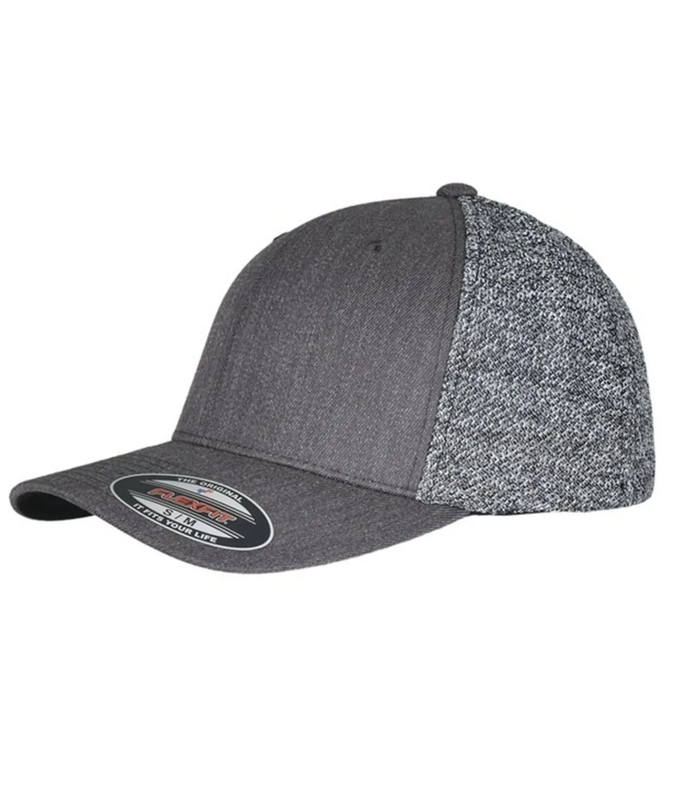 Flexfit MELANGE - Kap - Zwart black New