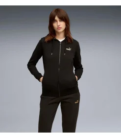 PUMA Metallic Hooded Sweat Suit Fl Op black Best