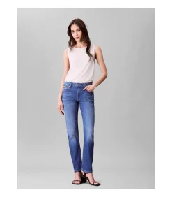 Calvin Klein Jeans Mid Rise Slim Indigo blue Clearance