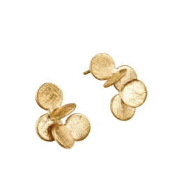Joidart Middelgrote gouden oorbellen Arai gold Clearance