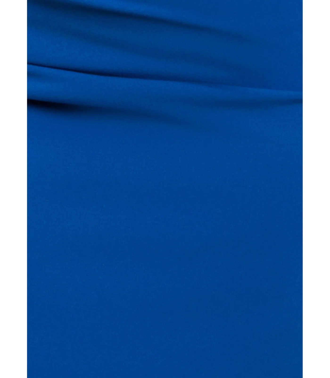 Goddiva Midi-jurk “One Shoulder Scuba Midi Dress” blue Outlet