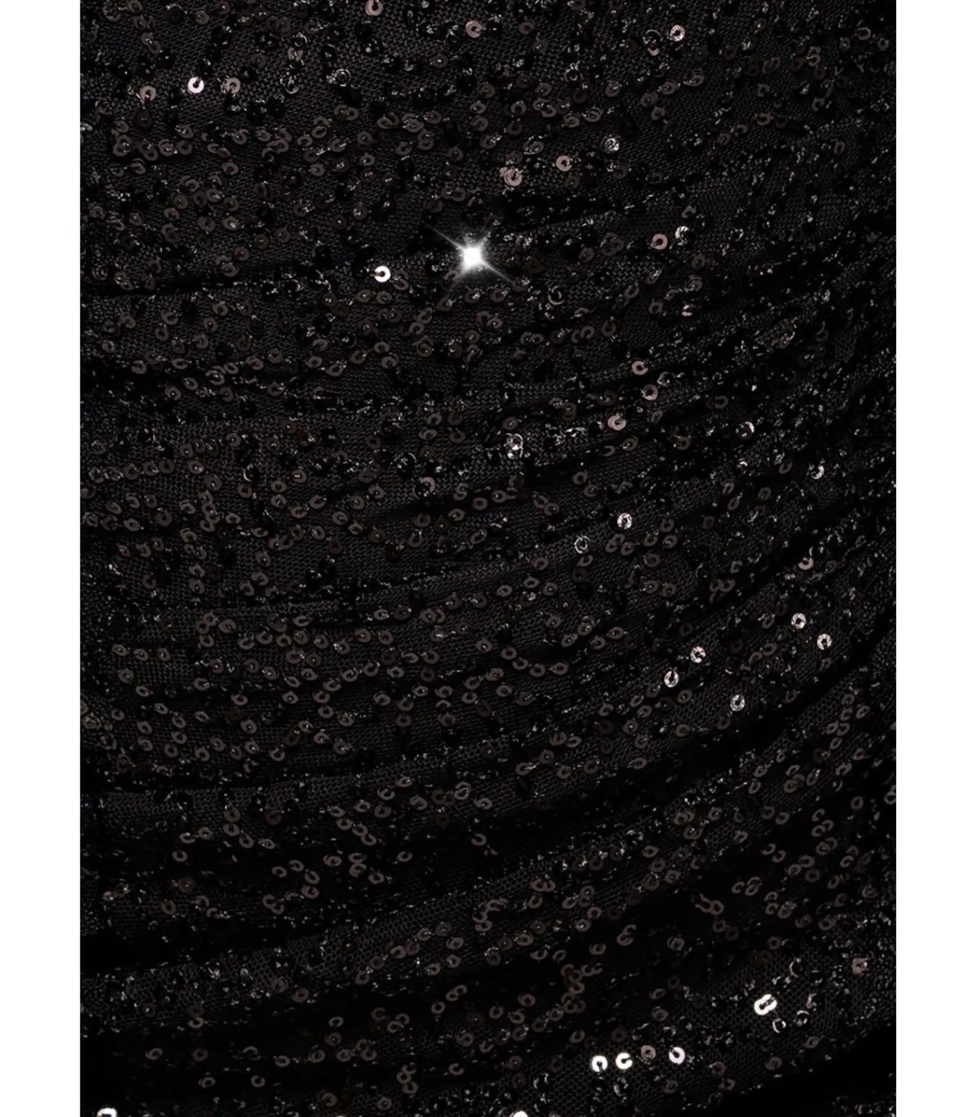 Goddiva Midi-jurk “Sequin Cowl One Shoulder Midi Dress” black Outlet