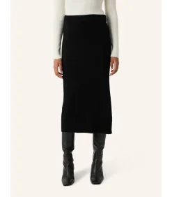 Les Lunes Midi-rok “Liia” black Best