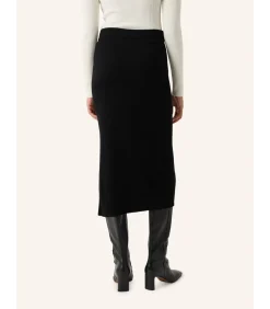 Les Lunes Midi-rok “Liia” black Best