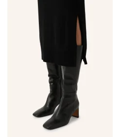 Les Lunes Midi-rok “Liia” black Best