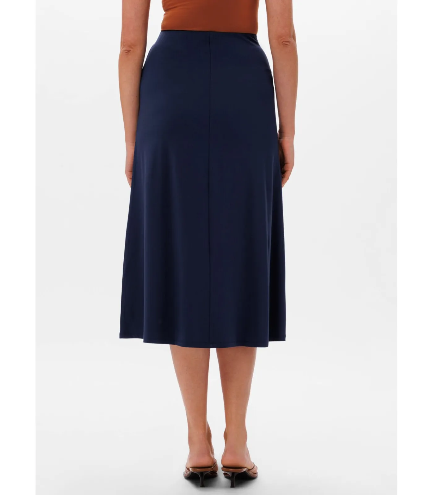 Les Lunes Midi-rok “LUMII Skirt Jersey Midi” darkBlue Best
