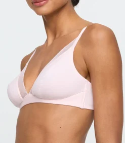 MARIE JO MILAO pastel bralette pink Discount