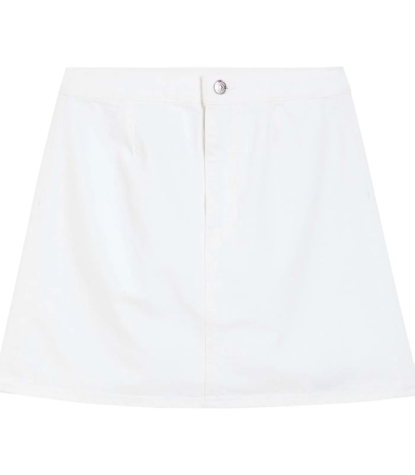 Calvin Klein Jeans Mini Denim Skirt white Online