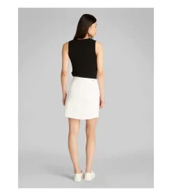 Calvin Klein Jeans Mini Denim Skirt white Online