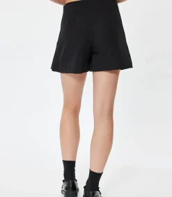 Koton Mini-lengte Normale taille Broekenrots black Hot