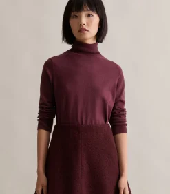 Marc O’Polo DENIM Minirok A-Vorm darkRed Outlet