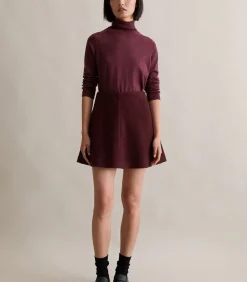 Marc O’Polo DENIM Minirok A-Vorm darkRed Outlet