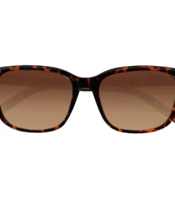 ISOTONER Mixed Tortoiseshell gerecyclede zonnebril lightBrown Hot