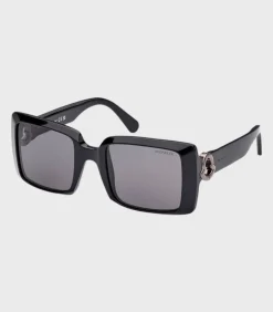 Moncler ML 0244 Promenade 01A Dames Zonnebril black Best
