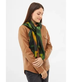 Bolongaro Trevor Modesjaal “BUTTERFLY” darkGreen Discount