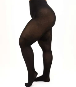 Giulia Molly 200 - 200den Panty (enkel grote maten) - Zwart - 3XL black New